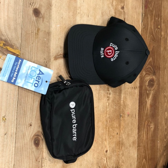Pure Barre Accessories - Pure Barre Fanny Pack and Hat